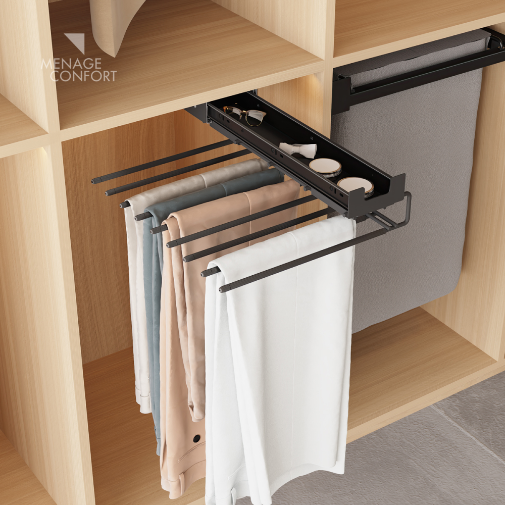 Imagem para a categoria Linha Chic - Suporte para calças de fixação superior